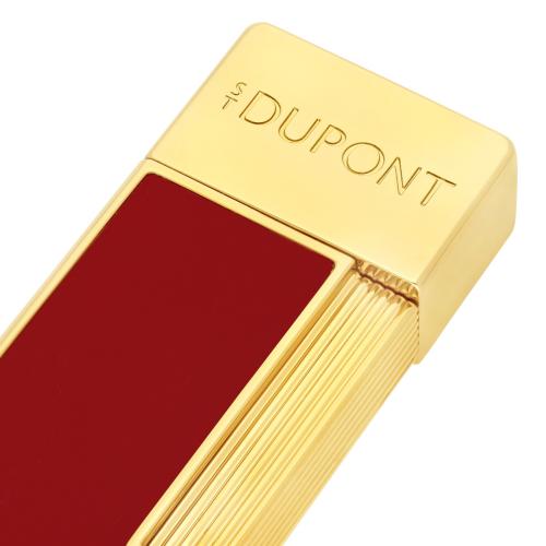 ST Dupont Lighter - Twiggy - Gold & Red