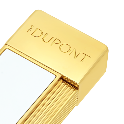 ST Dupont Lighter - Twiggy - Romeo y Julieta - Golden White