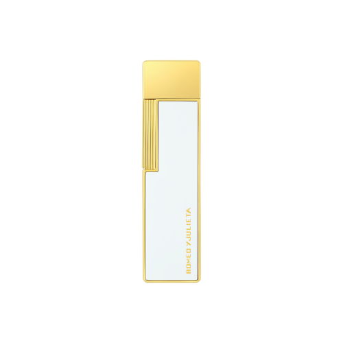 ST Dupont Lighter - Twiggy - Romeo y Julieta - Golden White