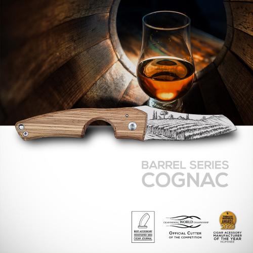 Les Fines Lames Le Petit - The Cigar Pocket Knife - Barrel Series Cognac