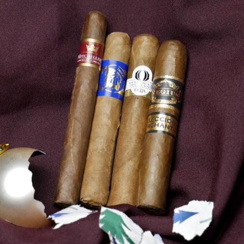 100 DAYS UNTIL CHRISTMAS - Scrooge Cigar Sampler - 4 Cigars