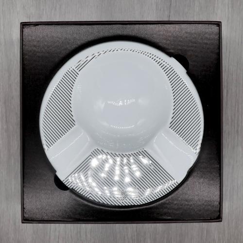 Davidoff - Porcelain Round Ashtray - 2 Cigars