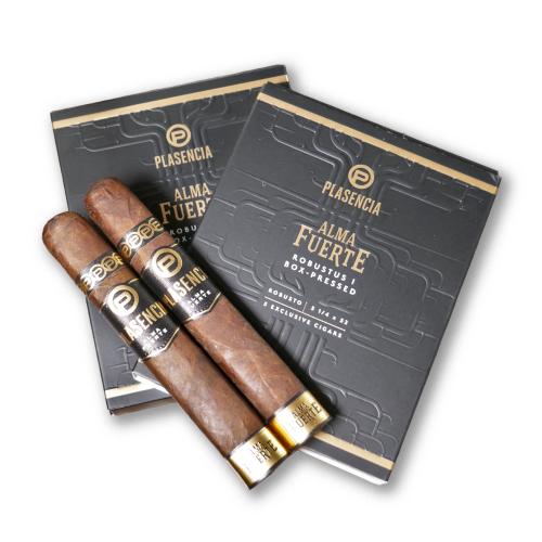 JANUARY SALE - Plasencia Alma Fuerte Robusto I Cigar - 2 x Pack of 5 (10) Bundle Deal