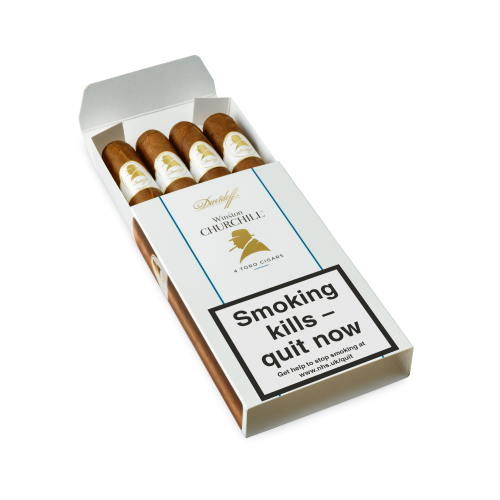 Davidoff Winston Churchill Commander Toro Cigar - Pack of 4