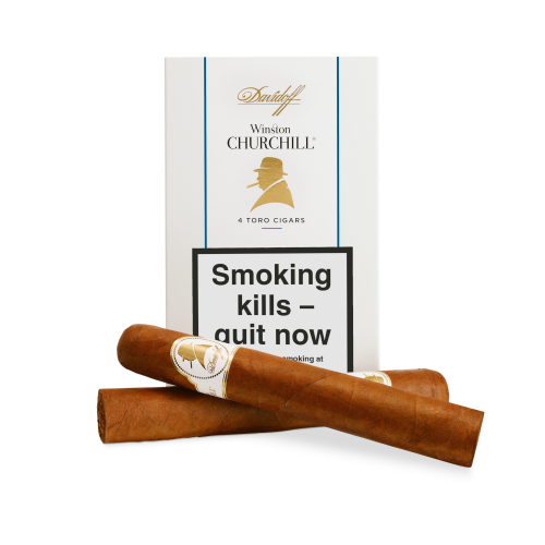 Davidoff Winston Churchill Commander Toro Cigar - Pack of 4