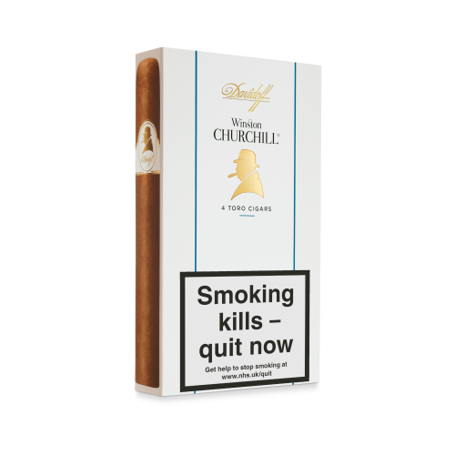 Davidoff Winston Churchill Commander Toro Cigar - Pack of 4