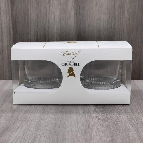 Davidoff Winston Churchill Cigar Spirit Glass - Set of 2