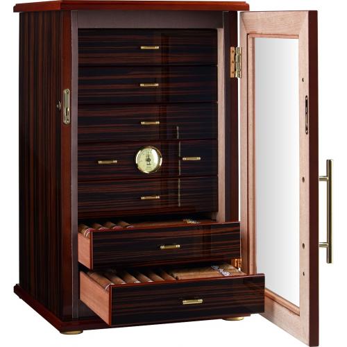SLIGHT SECONDS - Adorini Chianti Grande Deluxe Cigar Humidor - 300 Cigar Capacity (AD070)