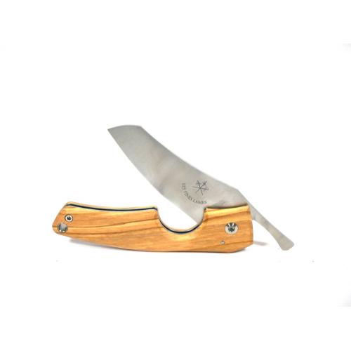 Les Fines Lames Le Petit - The Cigar Pocket Knife - Skyline Series Havana Olive wood