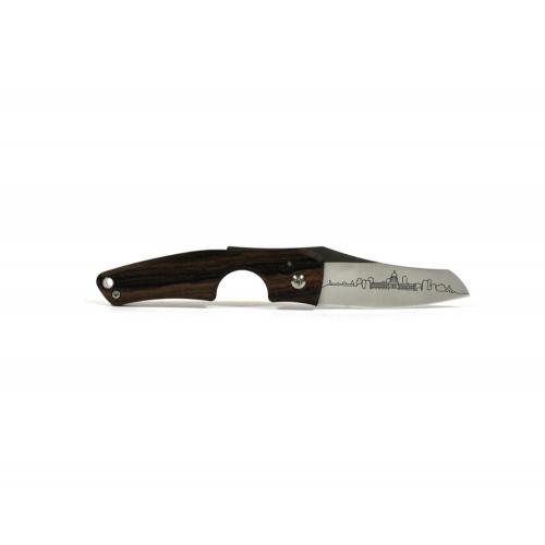 Les Fines Lames Le Petit - The Cigar Pocket Knife - Skyline Series Havana Ziricote