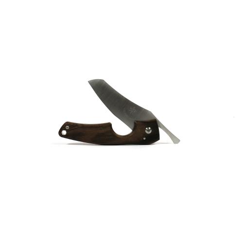 Les Fines Lames Le Petit - The Cigar Pocket Knife - Wave Blade Ziricote