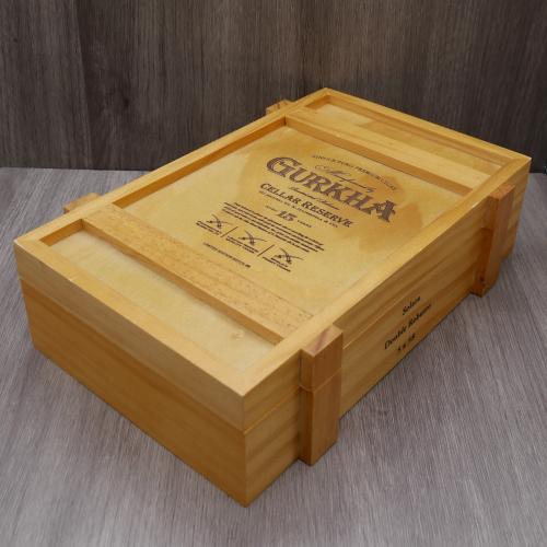 Empty Gurkha Cellar Reserve 15 Year Old Solara Double Robusto Box