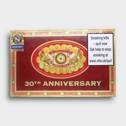 Perdomo 30th Anniversary SG Robusto Cigar - Box of 30