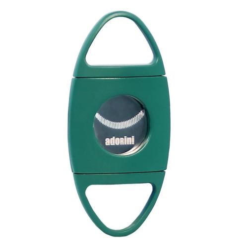 Adorini Oval Cigar Cutter - Green (ADO187)