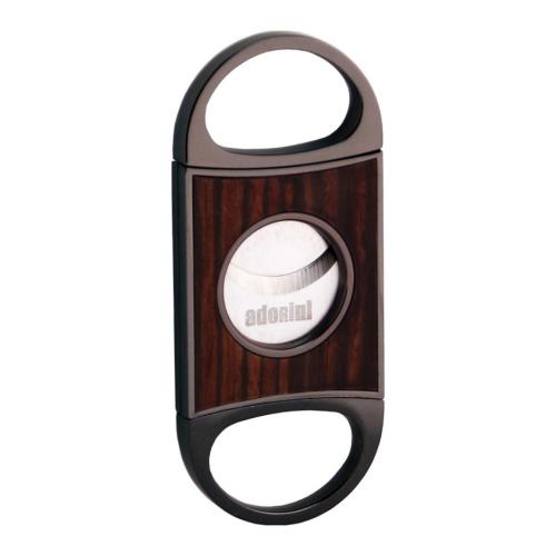 Adorini Fusion Double Blade Cutter - Gun Metal Ebony (ADO180)