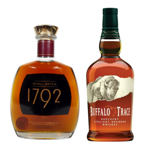 JANUARY SALE - SPECIAL OFFER BUNDLE DEAL - 1792 Small Batch Kentucky Straight Bourbon & Buffalo Trace Kentucky Straight Bourbon