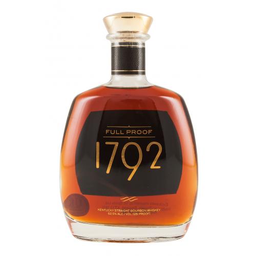 1792 Full Proof Bourbon Whiskey - 62.5% 75cl