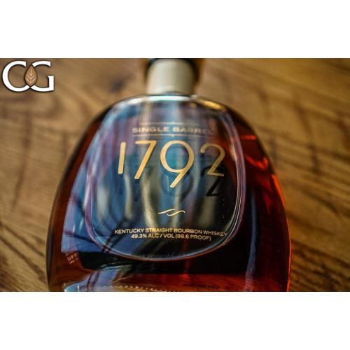1792 Single Barrel Kentucky Straight Bourbon Whiskey - 75cl 49.3%