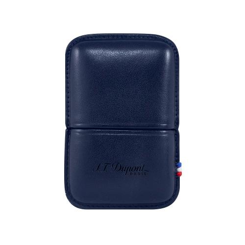 ST Dupont Lighter Case - Ligne 2 - Blue Leather