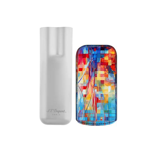 ST Dupont Cigar Case - Graff'ty - Holds 2 Cigars