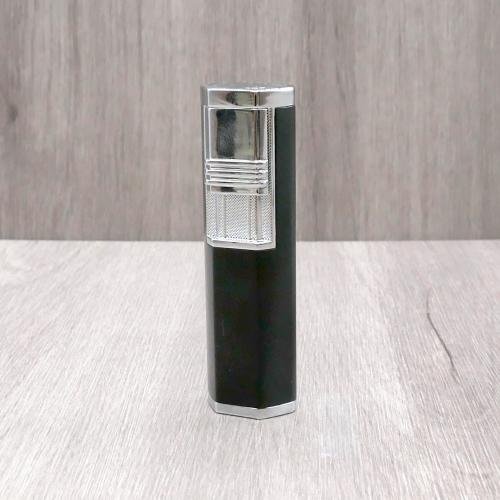 Passatore Cigar Lighter and Ashtray Gift Set - Black