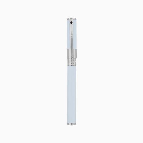 ST Dupont Ballpoint Pen - Blue & Chrome