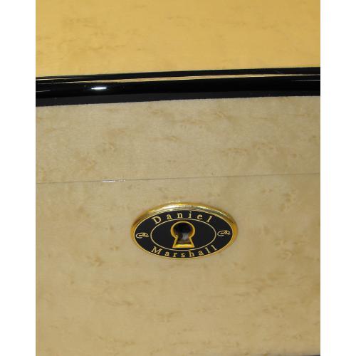 Daniel Marshall Maple Humidor - 100 Cigar Capacity