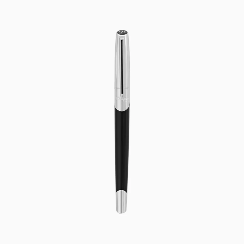ST Dupont Rollerball Pen - Silver & Black