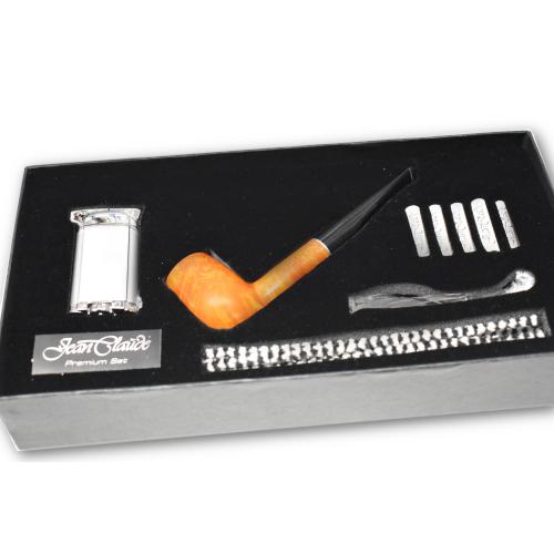 Jean Claude Premium Pipe Set - Straight Orange Pipe