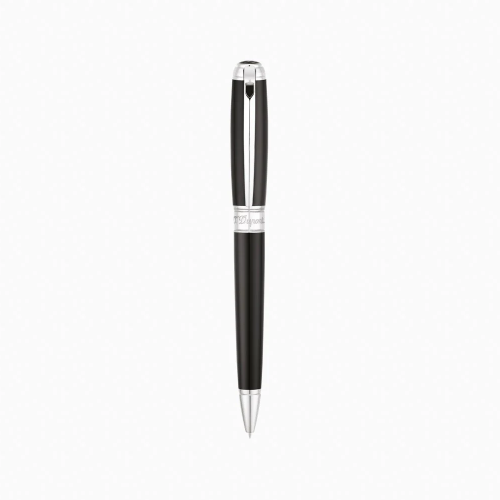 ST Dupont Ballpoint Pen - D Line Large - Black & Palladium