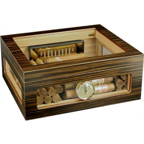 Adorini Treviso Grande Deluxe Cigar Humidor - 100 Cigar Capacity (AD057)