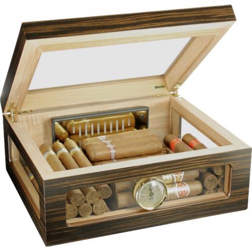 Adorini Treviso Grande Deluxe Cigar Humidor - 100 Cigar Capacity (AD057)