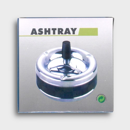 Chrome Spinning Ashtray