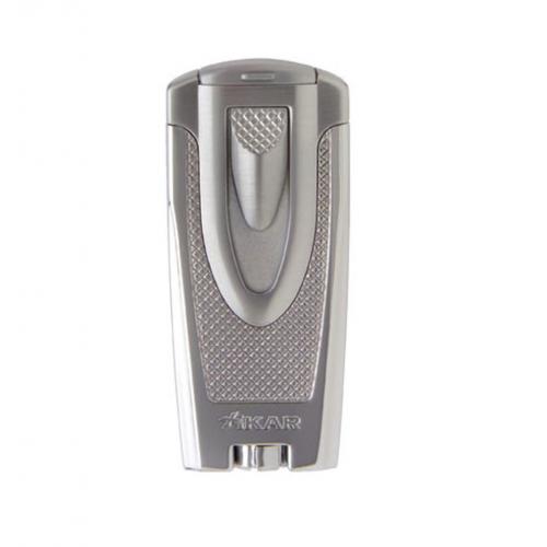 Xikar Axia Twin Double Jet Lighter Chrome (End of line)