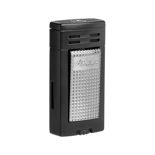 Xikar ION Double Jet Flame Lighter - Black