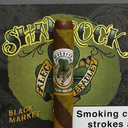 Alec Bradley Black Market Filthy Hooligan Barber Pole Toro Limited Edition 2023 Shamrock Cigar - 1 Single