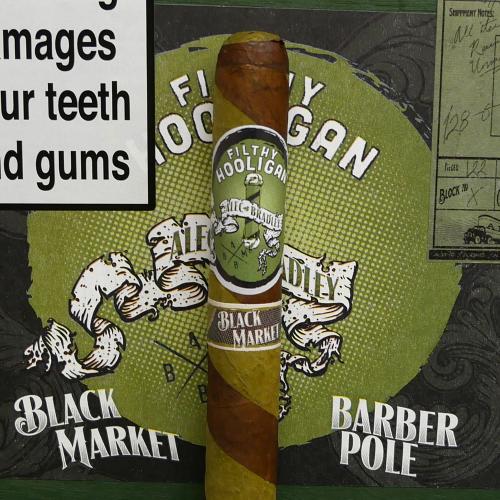 Alec Bradley Black Market Filthy Hooligan Barber Pole Toro Limited Edition 2023 Cigar - 1 Single