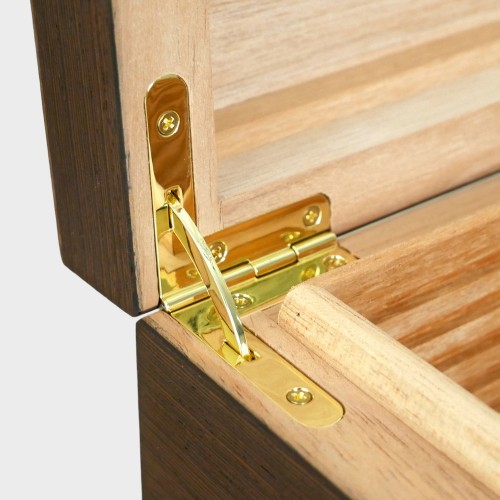 Adorini Wenge Specially Selected Grande Deluxe Cigar Humidor - 150 Cigar Capacity (ADO197)