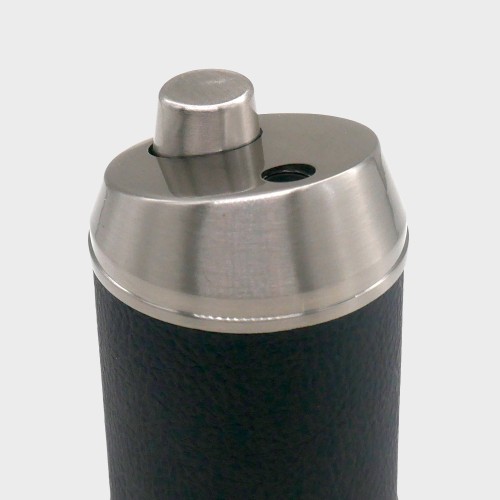 Adorini Edge Jet Flame Table Lighter - Satin Chrome (ADO207)