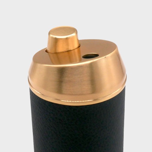 Adorini Edge Jet Flame Table Lighter - Black & Gold (ADO208)
