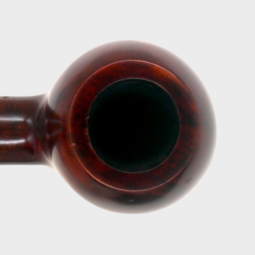 Aldo Morelli Fiorita Cherry 495 Smooth 9mm Filter Bent Fishtail Pipe (AMF199)