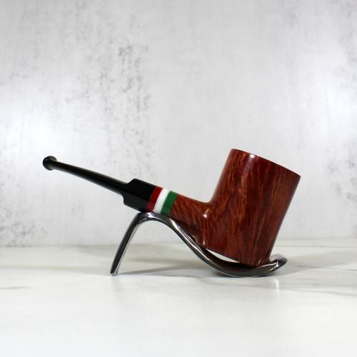 JANUARY SALE - Tommaso Spanu Briar F2 Tricolour Straight Fishtail Pipe (ART299)