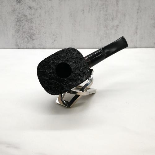 Moretti Black Sandblast Fishtail Mouthpiece Pipe (ART517)