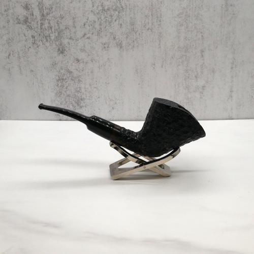 Moretti Black Sandblast Fishtail Mouthpiece Pipe (ART517)