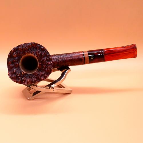 Talamona Di Paolo Croci Large Freehand Sabbiato Fishtail Pipe (ART654)