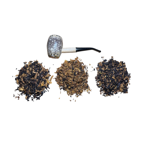 A Day Made Better Pipe Tobacco Sampler - Country Gentlemen Varnished Pipe & 3 x 10g