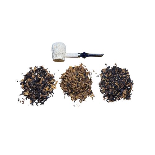 A Day Made Better Pipe Tobacco Sampler - Big Boy Dark Blue Pipe & 3 x 10g
