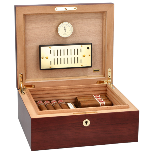 Adorini Triest Medium Deluxe Cigar Humidor - 75 Cigar Capacity (AD037)