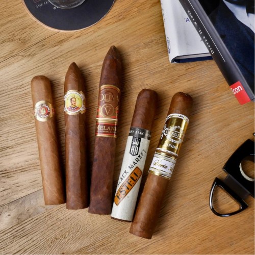 The Aficionados Selection Full Sampler - 5 Cigars