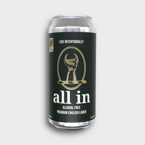 All In Alcohol Free Premium English Lager - 12 Cans